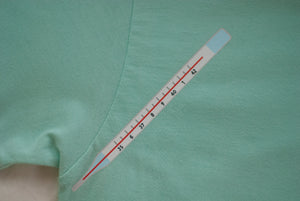 『常に体温を測ってるTシャツ』ミント色